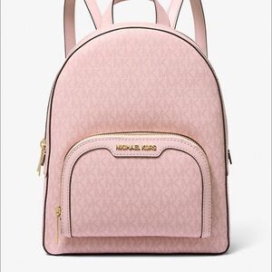 Michael Kors Blush Pink Backpack